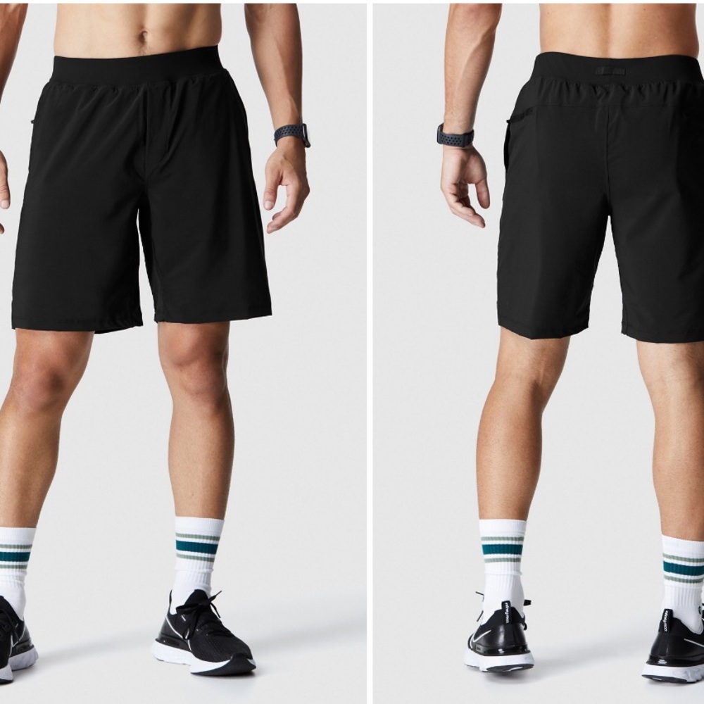 Fabletics The Franchise Short Lined, 7”, Large, Black
